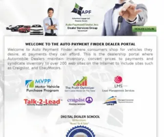 Autopaymentfinder.com(Auto Payment Finder) Screenshot