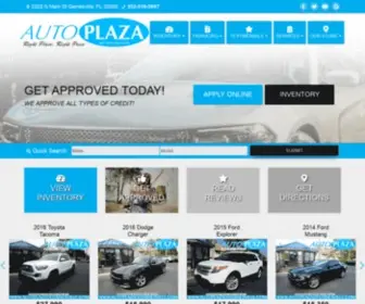 Autoplazaofgainesville.com(Autoplazaofgainesville) Screenshot