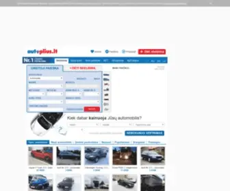 Autoplus.lt(Skelbimai, automobiliai ir motociklai kiekvienam) Screenshot