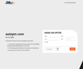 Autopm.com(autopm) Screenshot