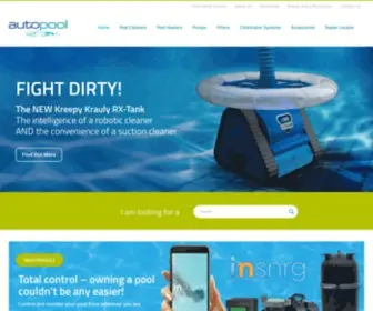 Autopool.com.au(Distributors of Quality Pool and Spa Equipment Australia) Screenshot