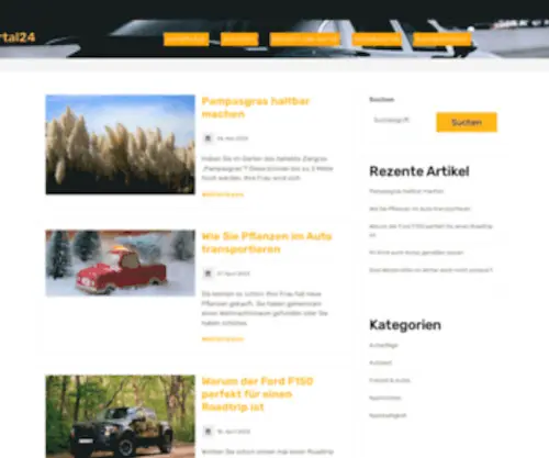 Autoportal24.net(Wissenswertes über Autos) Screenshot