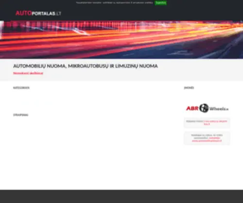 Autoportalas.lt(Automobiliu nuoma) Screenshot