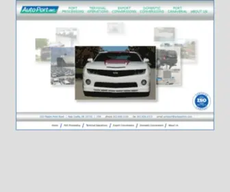 Autoportinc.com(AutoPort, Inc) Screenshot