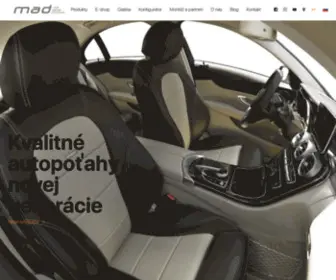 Autopotahy.sk(Kvalitné autopoťahy novej generácie) Screenshot