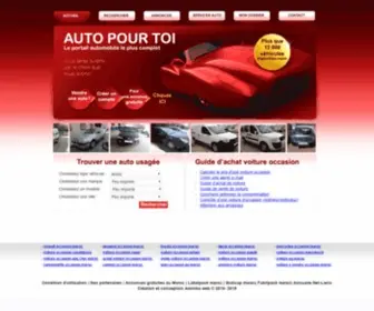 Autopourtoi.com(Voiture occasion maroc) Screenshot