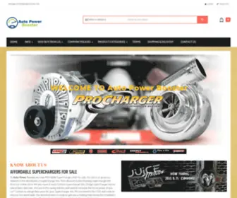 Autopowerbooster.com(Superchargers kits for sale) Screenshot