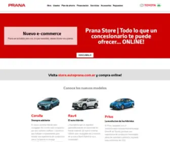 Autoprana.com.ar(Nissan Argentina Agente Oficial Nissan PRANA) Screenshot