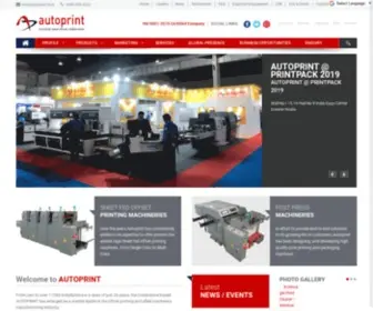 Autoprint.net(Offset printing machine for sale) Screenshot