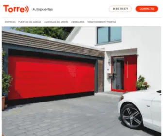 Autopuertastorre.com(Puertas) Screenshot