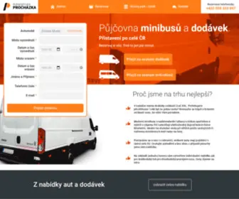 AutopujCovna-Prochazka.cz(AutopujCovna Prochazka) Screenshot