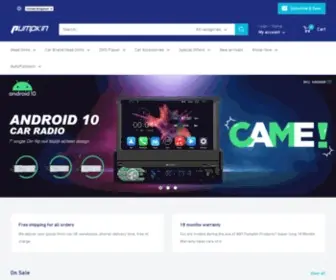 Autopumpkin.co.uk(Pumpkin Head Unit) Screenshot
