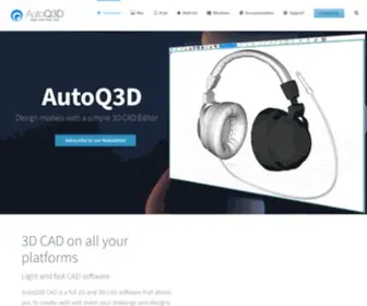 Autoq3D.com(AutoQ3D CAD) Screenshot