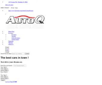 AutoqSales.com(AutoQ Car and Truck Sales) Screenshot