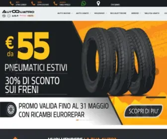 Autoquattrogroup.com(Concessionaria Auto Opel Nissan Mahindra e Auto Usate a Rieti Terni e l'Aquila) Screenshot