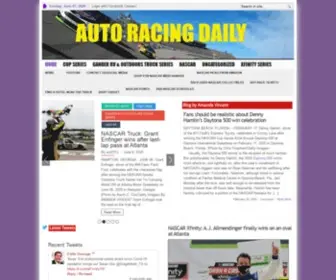 Autoracingdaily.com(Auto Racing Daily) Screenshot