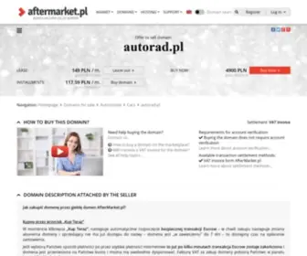 Autorad.pl(Cena domeny) Screenshot