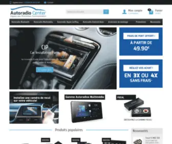 Autoradiocenter.fr(Autoradio Center) Screenshot