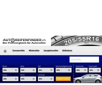 Autoreifenfinder.ch(Der) Screenshot