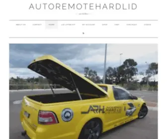 Autoremotehardlid.com.au(Ute Lid Lifters) Screenshot