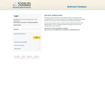 Autorencampus.de(Autoren-Campus) Screenshot