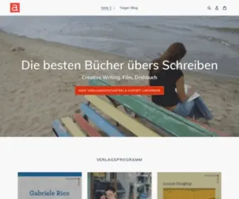 Autorenhaus.de(Die besten Bücher über Kreatives Schreiben) Screenshot