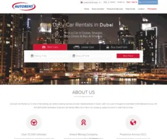 Autorent-ME.com(Autorent Car Rental LLC) Screenshot