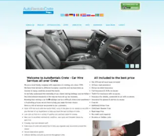 Autorentals-Crete.com(AutoRentals Crete) Screenshot