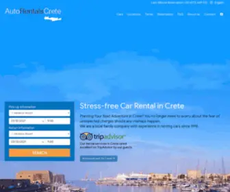 Autorentals-Crete.gr(Most Recommended Car Rental firm in Crete) Screenshot