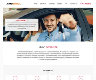 Autorentz.com(Fleet management software) Screenshot