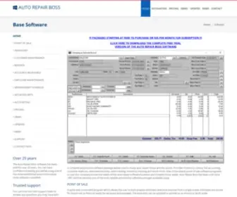 Autorepairboss.com(Auto Repair Software) Screenshot