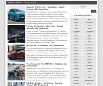 Autorepairmanuals.net(Car Repair Manuals) Screenshot