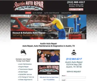 Autorepairsaustin.net(Whether your vehicle) Screenshot