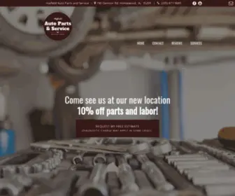 Autorepairshophomewoodal.com(Auto Repair Shop) Screenshot