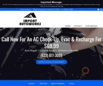 Autorepairshoppeoriaaz.com(Collision & Auto Repair Shop Peoria AZ) Screenshot