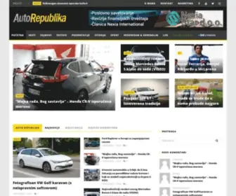 Autorepublika.com(Auto Republika) Screenshot