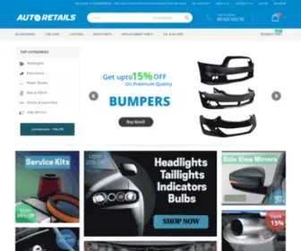 Autoretails.com(Buy Car Spares) Screenshot