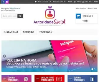 Autoridadesocial.com.br(Autoridade Social) Screenshot