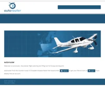 Autorouter.aero(Autorouter offers the complete package for pilots) Screenshot