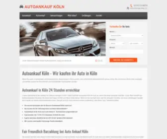 Autos-Ankauf-Koeln.de(Autoankauf Köln) Screenshot