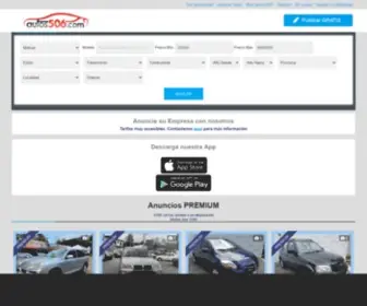 Autos506.com(Autos Usados en Costa Rica las 24 horas del d) Screenshot