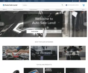 Autosaleland.com(Online shopping for Car Accessories with free shipping) Screenshot