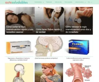Autosaludables.com(Consejos sobre salud & bienestar) Screenshot