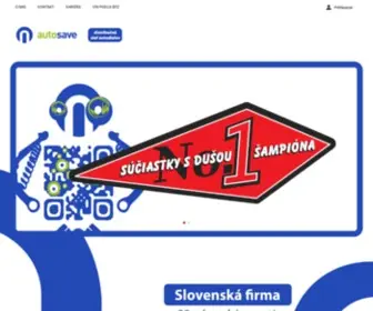 Autosave.sk(Eshop autosave. predaj automobilových náhradných dielov) Screenshot