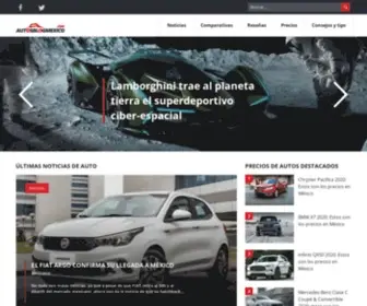 Autosblogmexico.com(El blog de autos más confiable en México) Screenshot