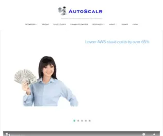 Autoscalr.com(Home) Screenshot