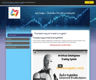 Autoscapler.com(Crypto Trading bot) Screenshot