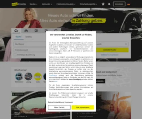 Autoscaut24.de(Gebrauchtwagen und Neuwagen bei AutoScout24) Screenshot