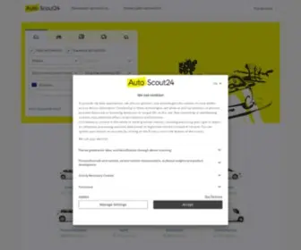 Autoscout24.com.ua(європейський авторинок для вживаних та нових автомобілів) Screenshot