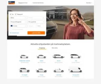 Autoscout24.se(Europas marknadsplats för nya och begagnade bilar) Screenshot
